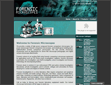 Tablet Screenshot of forensicmicroscopes.com